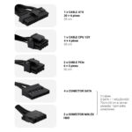 Fonte de Alimentação ATX CoolBox CoolPower 650W 80 PLUS Bronze Preto - Image 2