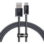 Cabo Baseus Dynamic Series USB-A p/ USB-C PD 100W 1m Preto