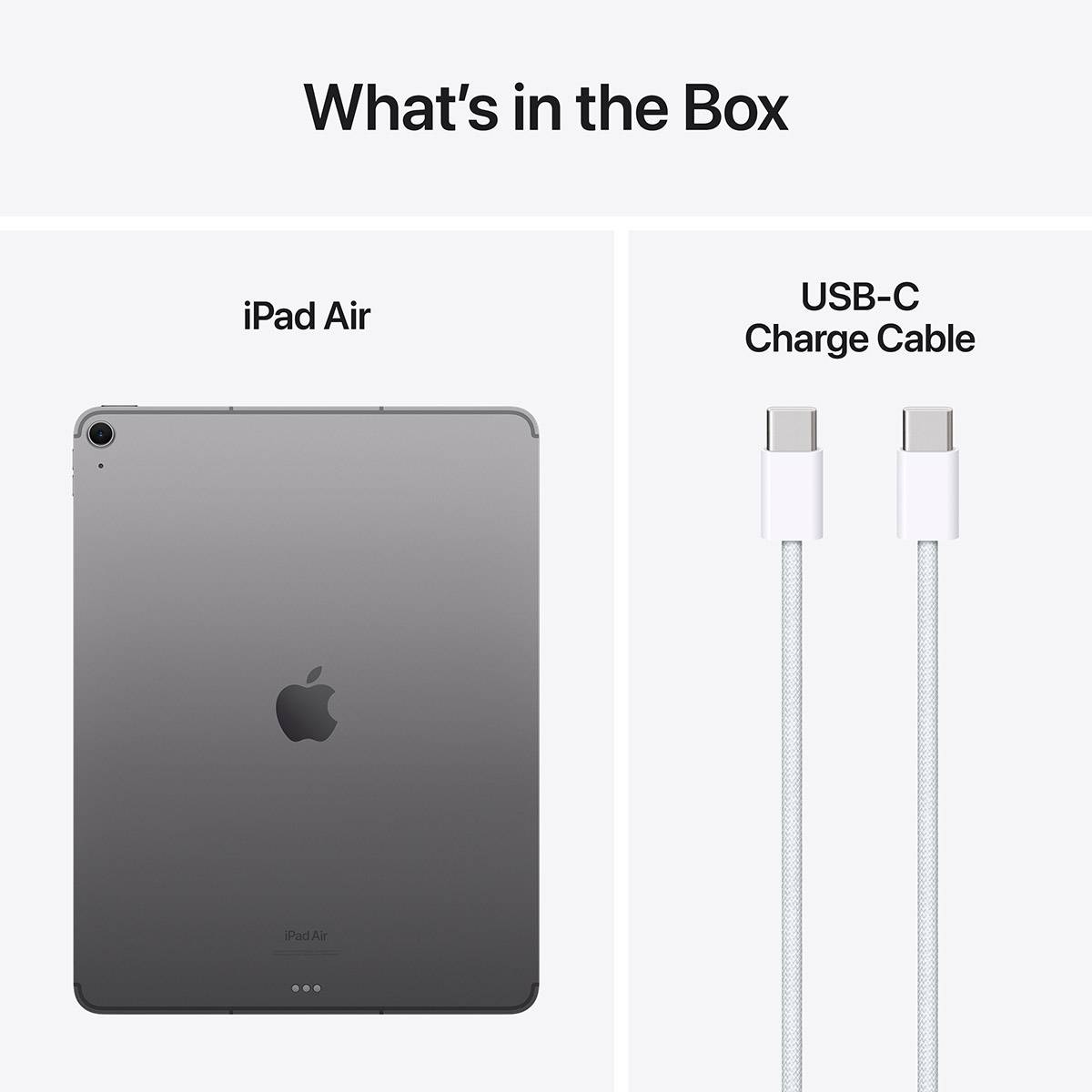 Apple iPad Air (6ª Geração) M2 13" WiFi + Cellular 256GB Cinzento Sideral - Image 2