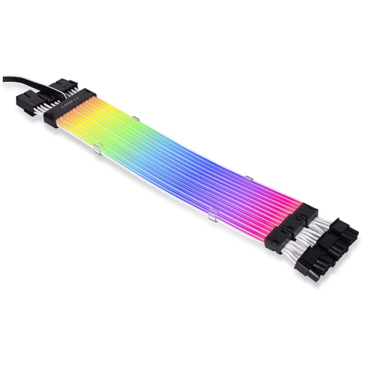 4718466011671 Cabo de Extensão Lian Li Strimer Plus Triplo RGB V2 8-Pin p/ GPU - Image 1