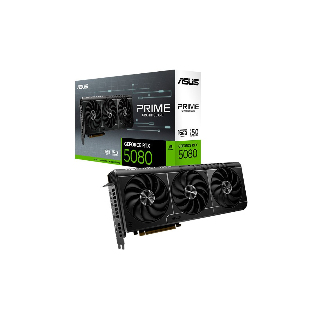 zgt6osoz Placa Gráfica Asus Prime GeForce RTX 5080 16GB GDDR7 - Image 1