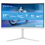Monitor Philips Evnia 27M2C5501 27" LED Fast VA QHD 180Hz Curvo Ambiglow