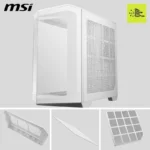 Caixa MSI MAG PANO M100R PZ ARGB Micro-ATX Branca - Image 6
