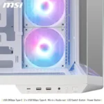 Caixa MSI MAG PANO M100R PZ ARGB Micro-ATX Branca - Image 4
