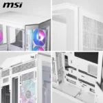 Caixa MSI MAG PANO M100R PZ ARGB Micro-ATX Branca - Image 3