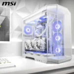 Caixa MSI MAG PANO M100R PZ ARGB Micro-ATX Branca - Image 2