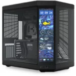 Caixa ATX Hyte Y70 Touch Infinite Vidro Temperado Preto