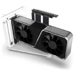 Montagem vertical GPU NZXT ( H5 / H7 / H9 ) Branco 175mm - Image 3
