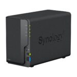NAS Synology DiskStation DS223 | 2 Baías | CPU 4-Core Realtek RTD1619B | RAM 2GB DDR4 | Preto