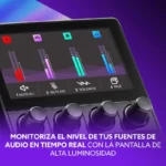 Kit inicial Hercules Stream Microfone e controlador para streaming - Image 5