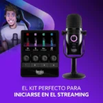 Kit inicial Hercules Stream Microfone e controlador para streaming - Image 4