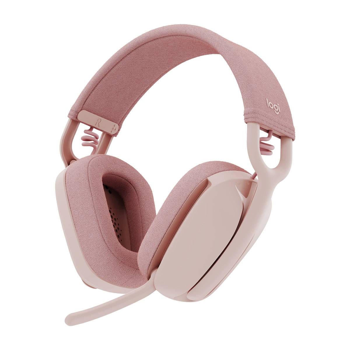 5099206103955 Headset Logitech Zone Vibe 100 Bluetooth Rosa - Image 1