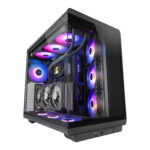 Caixa ATX Mars Gaming MC-REV ARGB Preta Vidro Temperado