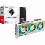 Placa Gráfica ASRock Radeon RX 9070 Steel Legend OC 16GB GDDR6