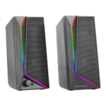 Colunas Mars Gaming MS72 RGB 2.0 15W Pretas