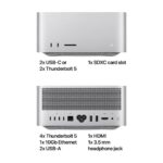 Apple Mac Studio M4 Max CPU 14-core GPU 32-core SSD 512GB 36GB RAM Prateado - Image 3
