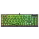 Teclado Mecânico Razer BlackWidow V4 X RGB US Green Switch Minecraft Edition