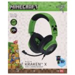 Headset Razer Kraken V4 X 7.1 Surround Wired Minecraft Edition - Image 2