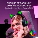 Headset Razer Kraken Kitty BT V2 Edition Bluetooth Preto - Image 8