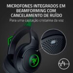 Headset Razer Kraken Kitty BT V2 Edition Bluetooth Preto - Image 5