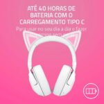 Headset Razer Kraken Kitty BT V2 Edition Bluetooth Branco - Image 5