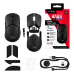 Rato Óptico HyperX Pulsefire Saga Pro Wireless/Bluetooth 26000DPI Preto - Image 2