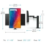 Monitor BenQ DesignVue PD2706UA IPS 27" 4K UHD 60Hz 5ms - Image 3