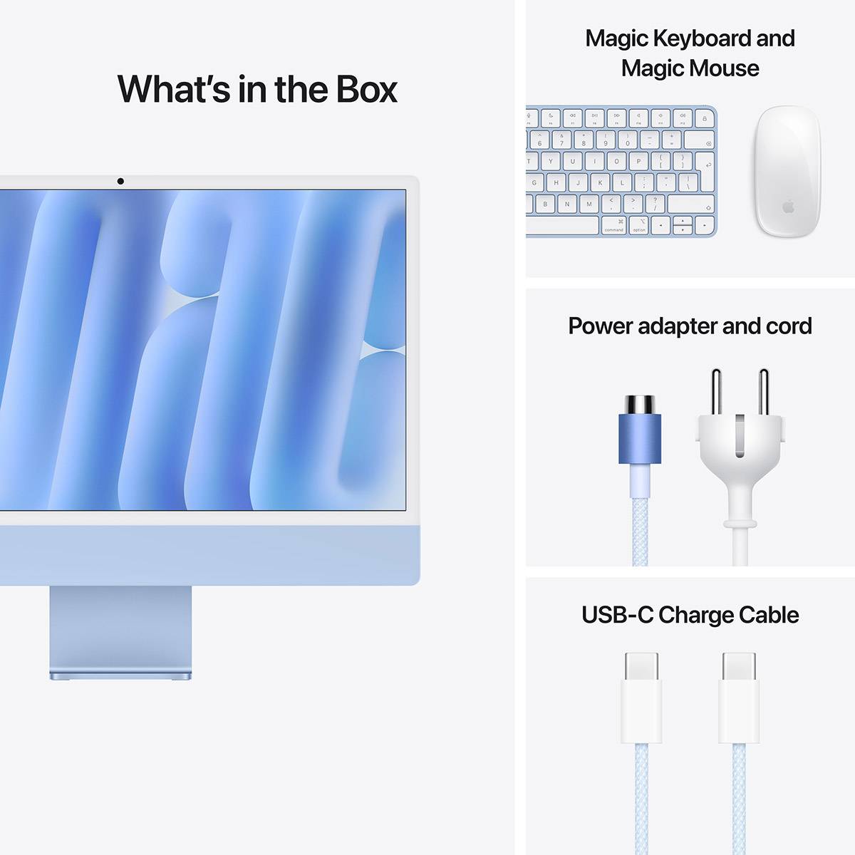 Apple iMac 24" M4 10-Core CPU / 10-Core GPU 24GB 512GB Azul - Image 7