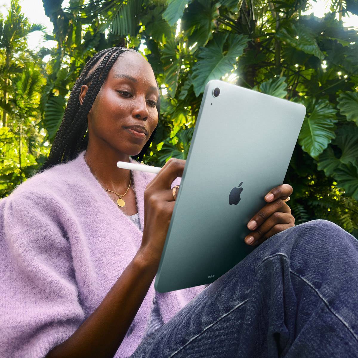 Apple iPad Air (7ª Geração) M3 11" WiFi + Cellular 256GB Azul - Image 5