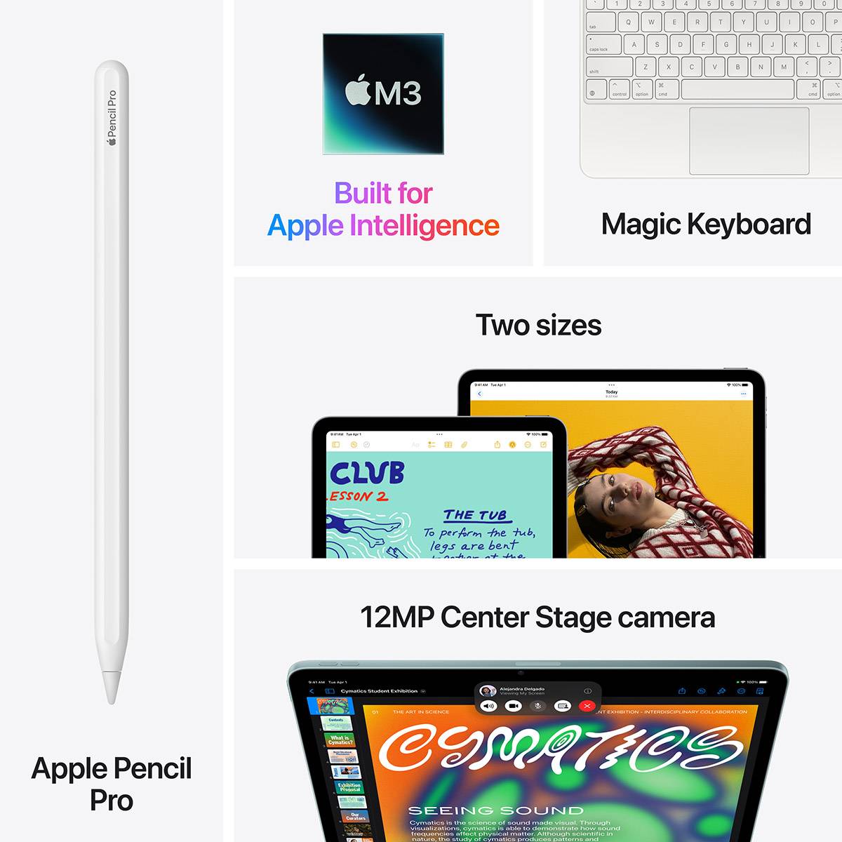 Apple iPad Air (7ª Geração) M3 11" WiFi + Cellular 128GB Roxo - Image 4