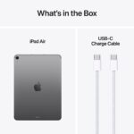 Apple iPad Air (7ª Geração) M3 11" WiFi + Cellular 512GB Cinzento Sideral - Image 6