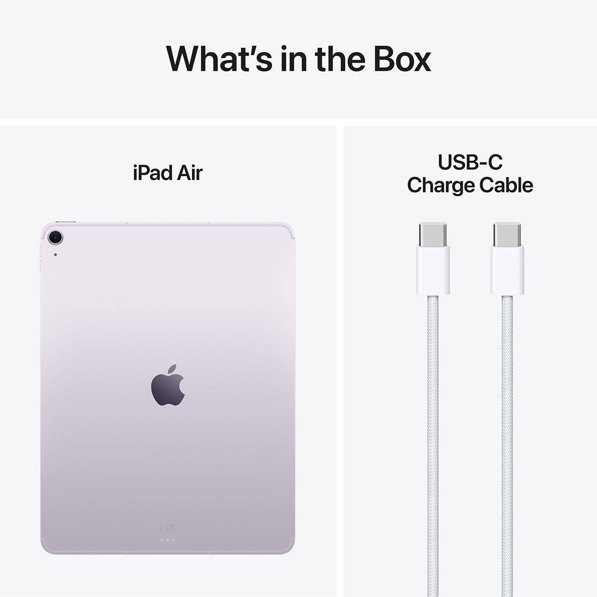 Apple iPad Air (7ª Geração) M3 13" WiFi + Cellular 128GB Roxo - Image 5