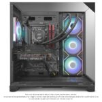 Caixa ATX Zolyd Drakora ARGB Infinity Mirror Tempered Glass Preta - Image 8
