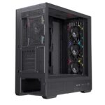 Caixa ATX EINAREX P800 RGB EXCS-PL-800R-B 4 Ventoinhas Preto - Image 3