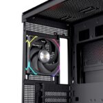 Caixa ATX EINAREX P800 RGB EXCS-PL-800R-B 4 Ventoinhas Preto - Image 2