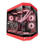 Caixa Mars Gaming MC-3T Vermelha (ATX) (Vidro Temperado)