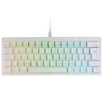 Teclado Mecânico Mars Gaming MKMINIPRO White RGB 60% PT Blue Switches