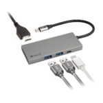 ADAPTADOR DE ALUMÍNIO 4 PARA 1 USB-C MULTI-PORTAS - Image 4