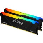 Memória Kingston Technology FURY Beast RGB 16GB (2x8GB) DDR4 3600MHz