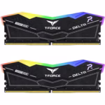 Memória Team Group Kit 32GB (2 x 16GB) DDR5 6000MHz Delta RGB Preto CL38 V2