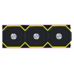 Ventoinha 120mm Lian Li Uni Fan SL120 Wireless RGB Reverse Blade 4 Pinos PWM Preta (Pack 3)