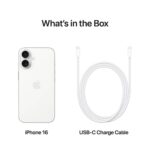Smartphone Apple iPhone 16 6.1" 128GB Branco - Image 2