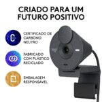 Webcam Logitech Brio 300 Full HD 1080p USB Type-C Grafite - Image 7