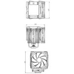 Air Cooler CPU Thermalright Peerless Assassin 120 Digital ARGB Preto - Image 8