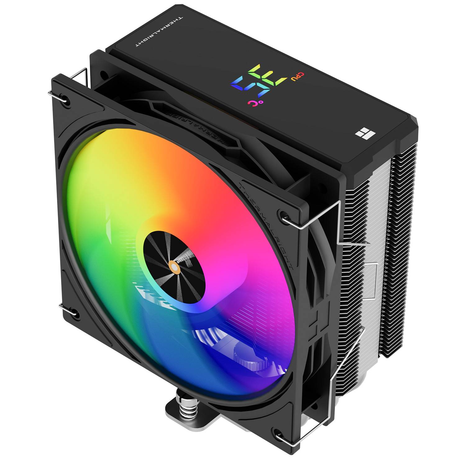 814256018906 Air Cooler CPU Thermalright Assassin X 120 R Digital ARGB Preto - Image 1