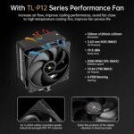 Air Cooler CPU Thermalright Assassin X 120 R Digital ARGB Preto - Image 8