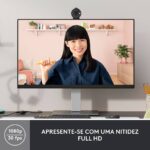 Webcam Logitech Brio 300 Full HD 1080p USB Type-C Grafite - Image 2