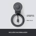 Webcam Logitech Brio 300 Full HD 1080p USB Type-C Grafite - Image 3