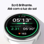 Smartwatch Samsung Galaxy Watch 8 44mm GPS + LTE Prateado - Image 3