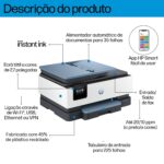 Impressora HP Jato de tinta multifuncional 8125e OfficeJet Pro - Image 8